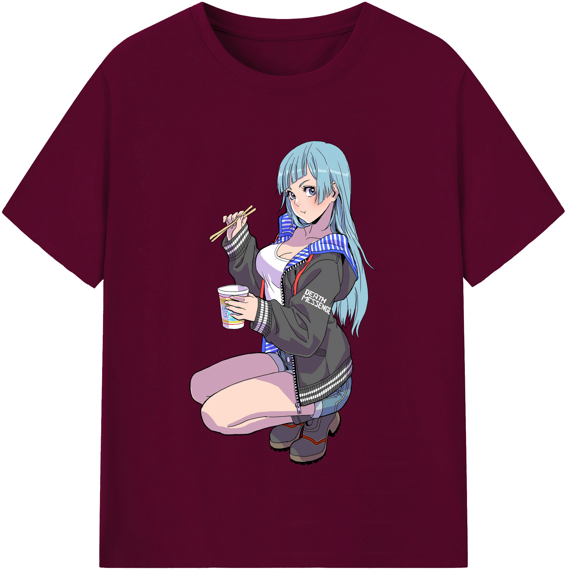 （画像用） 呪術廻戦 Jujutsu Kaisen レディースカジュアルプリントTシャツ（綿100％）